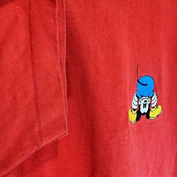 Disney Mickey Mouse & Co Vintage Single Stitch NY USA made Rare Butt Size Large - Picture 3 of 6